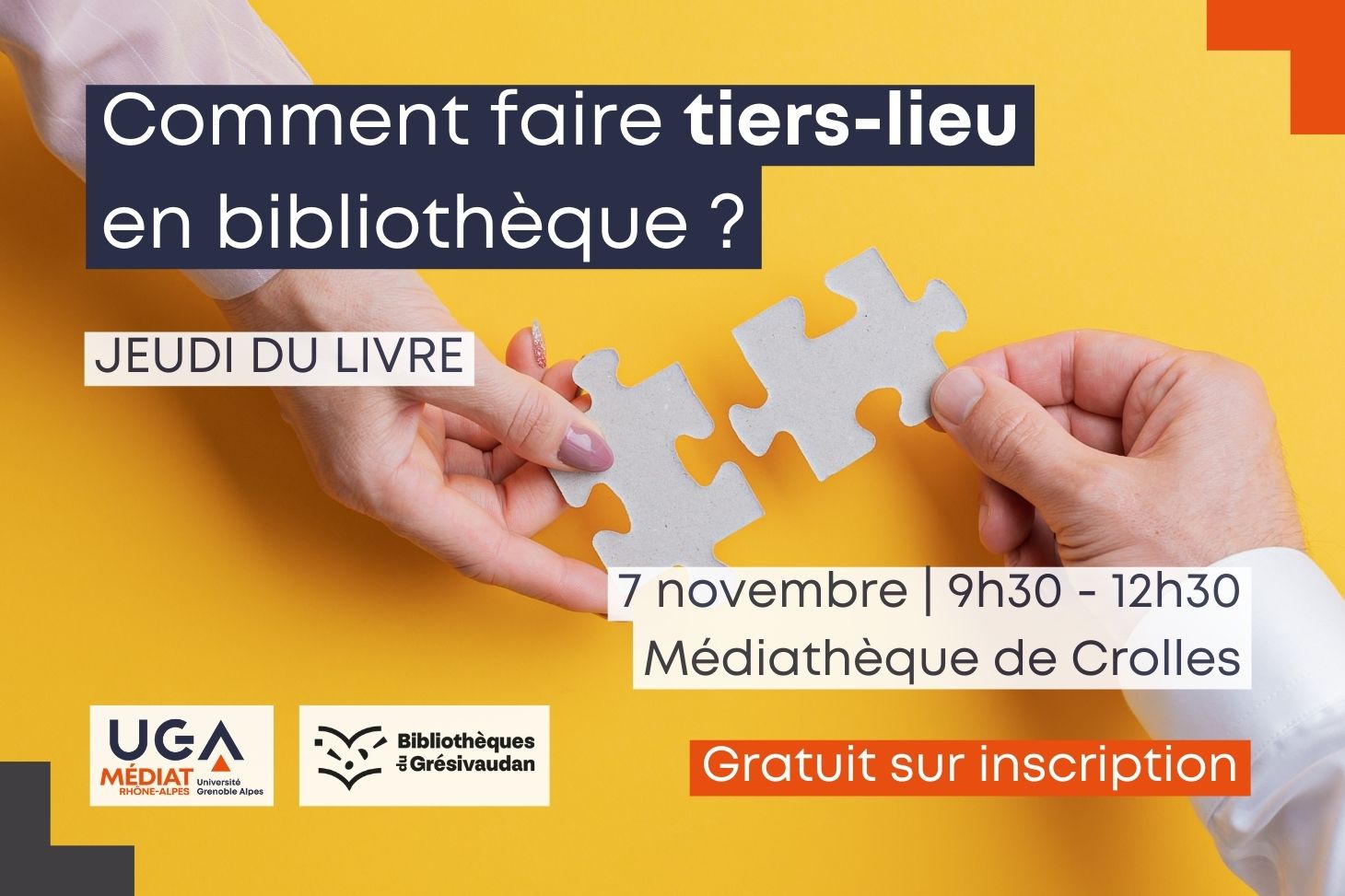 Conférence : bibliothèques et tiers-lieux