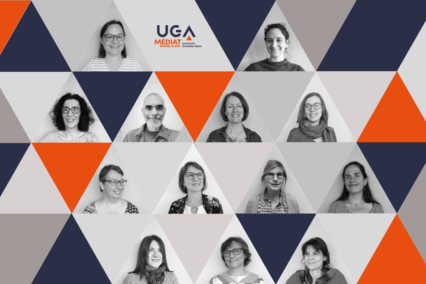 Equipe de Médiat Rhône-Alpes, centre de formation des bibliothécaires à Lyon et Grenoble