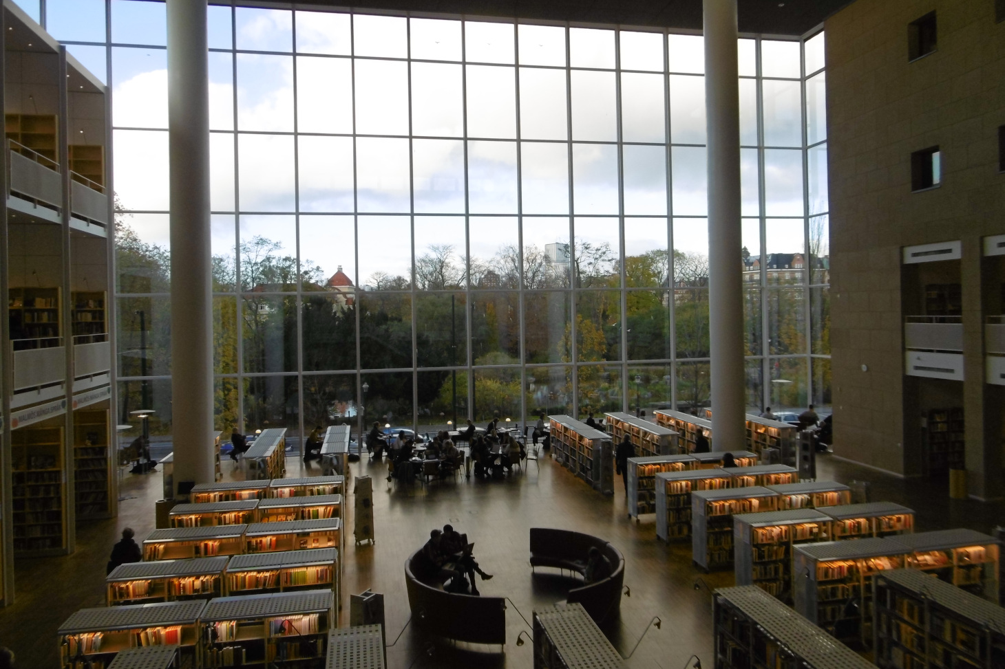 Bibliothèque centrale de Malmö en Suède