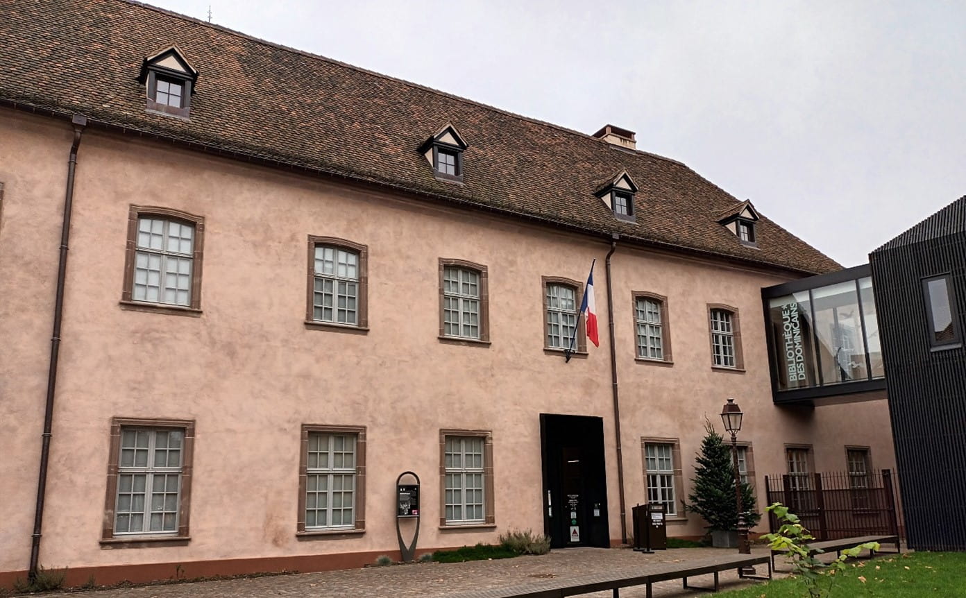 visite de la Bibliothèque des Dominicains à Colmar