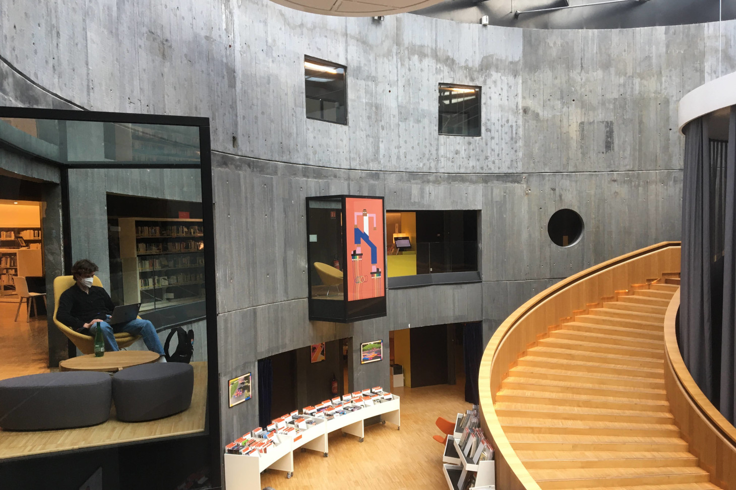 Bibliothèque Oscar Niemeyer au Havre