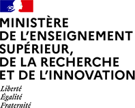 Logo Ministère de l'enseignement supérieur, de la recherche et de l'innovation