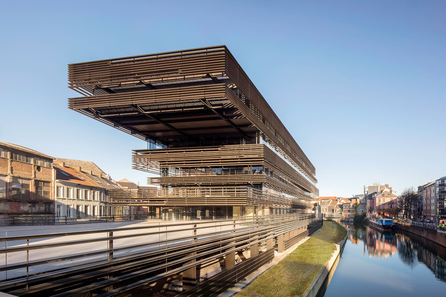 CR : Visite de la bibliothèque De Krook à Gand